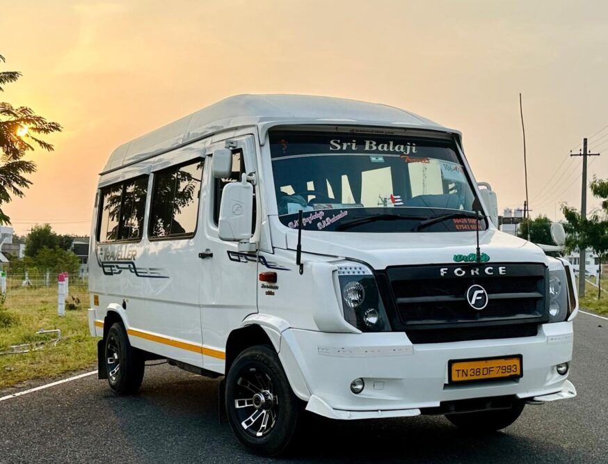12-Seater Tempo available at Shiv Tour & Travels